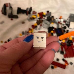 Lego Minecraft Ghast Micromob Figure - from 21106